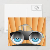 Augenwagen Postkarte (Vorne/Hinten)