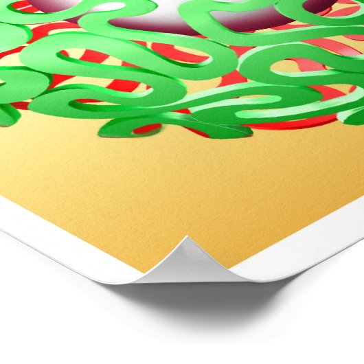 Augenwahn Poster (Ecke)