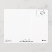 Augenweide-Postkarte Postkarte (Rückseite)