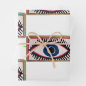 Augenwischpapier Geschenkpapier Set (Beispiel)