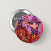 Augenwitscher Halloween Button (Vorne & Hinten)