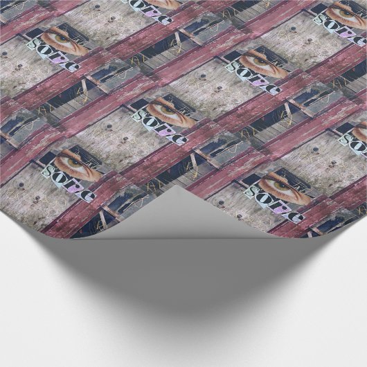 Augenwunde Geschenkpapier (Ecke)