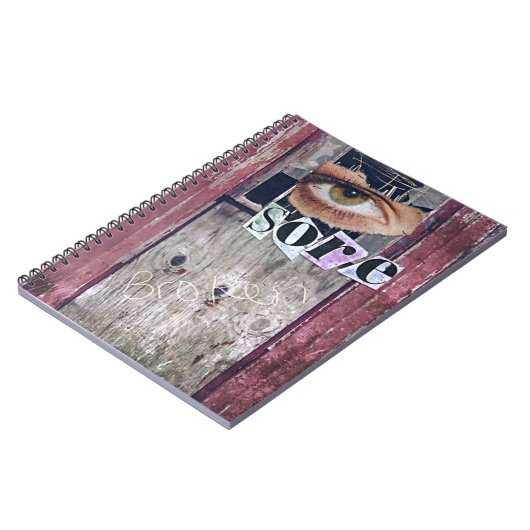 Augenwunde Notizblock (Linke Seite)