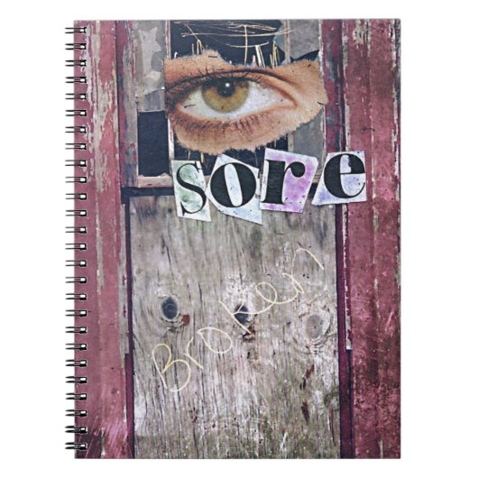 Augenwunde Notizblock (Vorderseite)