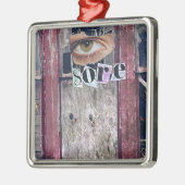 Augenwunde Ornament Aus Metall (Links)