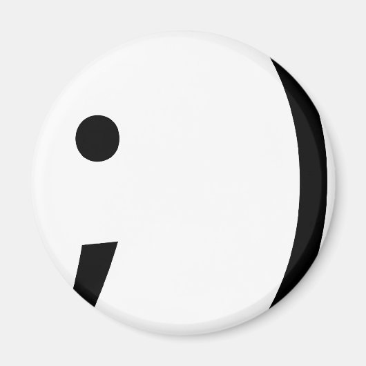 Augenzwinkern! Magnet (Vorne)