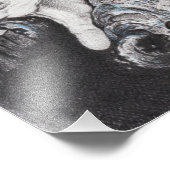 Augfische und Handträume Surreale zeichnend Kunst Fotodruck (Ecke)