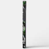 Augfressende, in Grau gearbeitete Linde Case-Mate iPhone Hülle (Rückseite / Links)