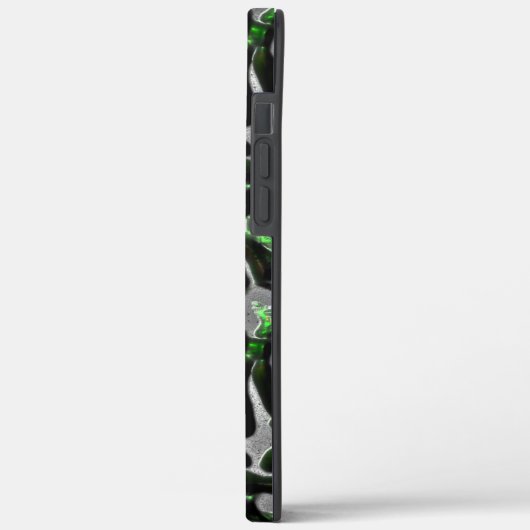 Augfressende, in Grau gearbeitete Linde Case-Mate iPhone Hülle (Rückseite / Links)