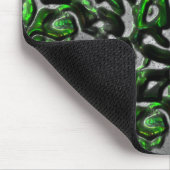 Augfressende, in Grau gearbeitete Linde Mousepad (Ecke)