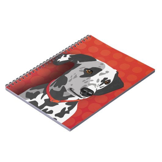 Augie der Dalmatiner Notizblock (Linke Seite)