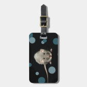 Augie - Rat Gepäck Tag Gepäckanhänger (Vorderseite vertikal)