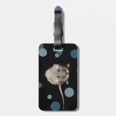 Augie - Rat Gepäck Tag Gepäckanhänger (Rückseite vertikal)