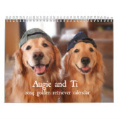 Augie und Ti-golden retriever-Kalender 2014 Kalender (Titelbild)