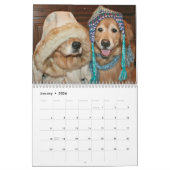 Augie und Ti's Golden Retriever Hund 2016 Kalender (Jan 2026)