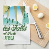 Augrabies Falls National Park Südafrika Geschirrtuch (Viertel Falte)