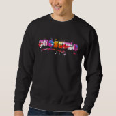 Augsburg City Souvenir Augsburg Skyline Sweatshirt (Vorderseite)