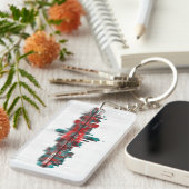 Augsburg Deutschland Skyline Schlüsselanhänger (Vorderseite rechts)