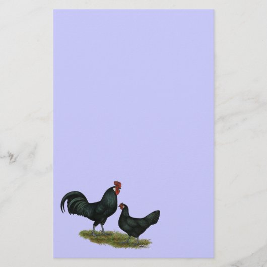 Augsburger Chickens Briefpapier (Vorderseite)
