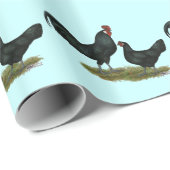 Augsburger Chickens Geschenkpapier (Rolleneckpunkt)