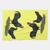 Augsburger Chickens Küchentuch (Horizontal)