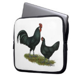 Augsburger Chickens Laptopschutzhülle (Vorderseite Links)