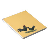 Augsburger Chickens Notizblock (angewinkelt)
