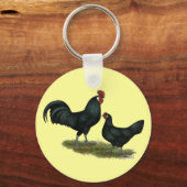 Augsburger Chickens Schlüsselanhänger (Vorderseite)