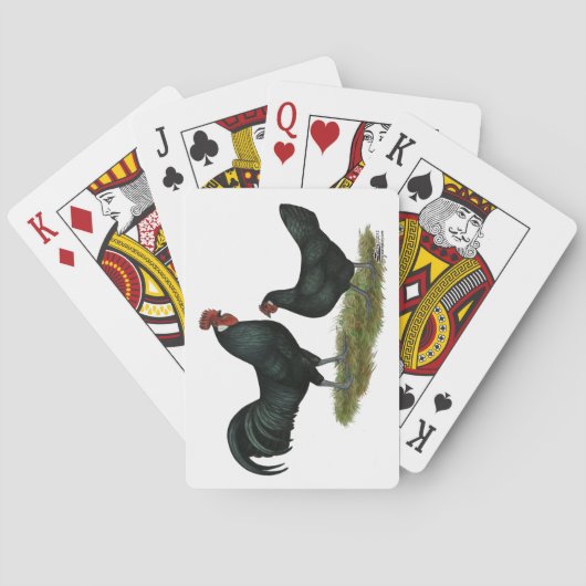 Augsburger Chickens Spielkarten (Rückseite)