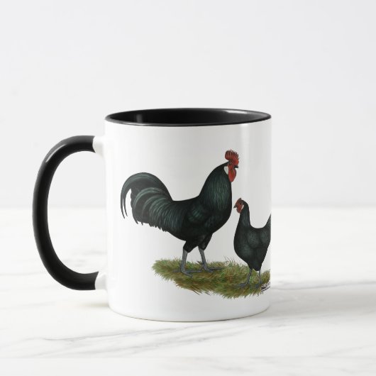 Augsburger Chickens Tasse (Links)