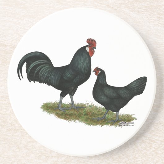 Augsburger Chickens Untersetzer (Vorne)