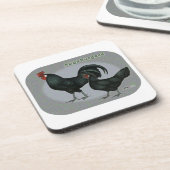 Augsburger Fowl Getränkeuntersetzer (Linke Seite)