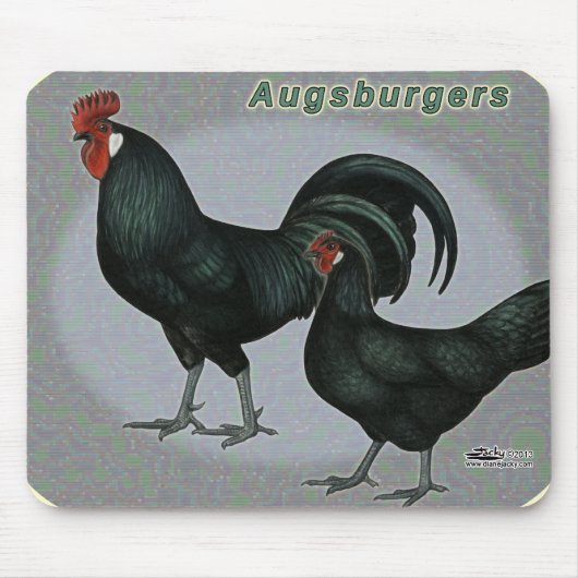 Augsburger Fowl Mousepad (Vorne)