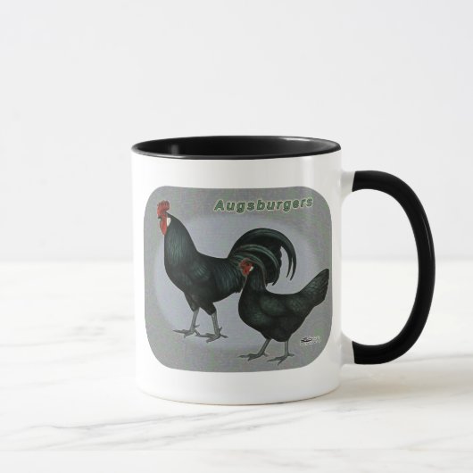 Augsburger Fowl Tasse (Rechts)