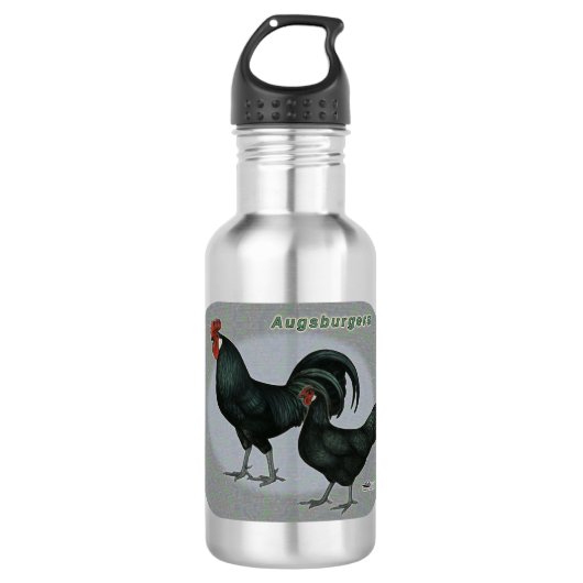 Augsburger Fowl Trinkflasche (Vorderseite)