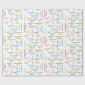 August, 12 Geburtstagsgeschenkpapier Geschenkpapier (Flach)