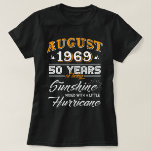 August 1969 50 Jahre des Seins Sonnenschein T-Shirt