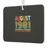 August 1981 Geschenkidee Autolufterfrischer (Links)
