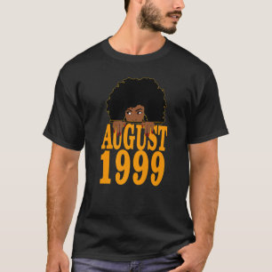 August 1999 23. Geburtstag 23 Jahre alte schwarze T-Shirt