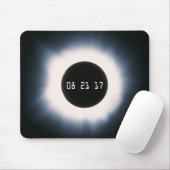 August 2017 Gesamtsolarauskitzel in Schwarz und We Mousepad (Mit Mouse)