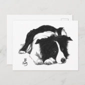 August 2019 Grenz-Postkarte Ankündigungspostkarte (Vorne/Hinten)