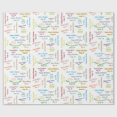 August, 22 Geburtstagsgeschenkpapier Geschenkpapier (Flach)