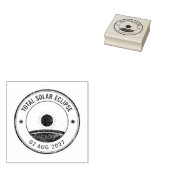 August 2 2027 Solar Eclipse Gummistempel (Stempel)