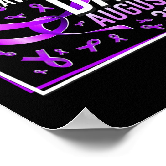 August 31. Erholung W Poster (Ecke)