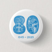 August 5 NYC event 2025 Button - Small 1¼ Inch (Vorderseite)