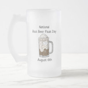August 6: National Root Beer Float Day Mattglas Bierglas