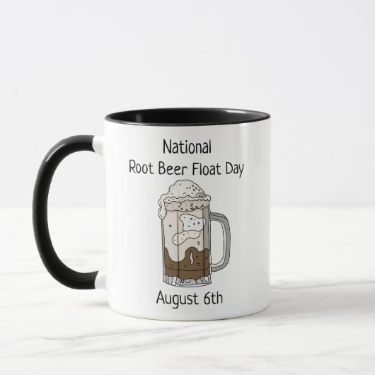 August 6: National Root Beer Float Day Tasse (Links)