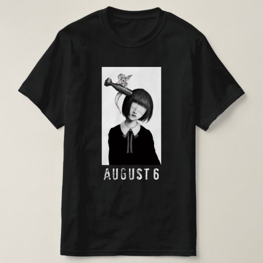 August 6 T-Shirt (Design vorne)