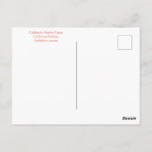 August Ablaze Postcard Postkarte (Rückseite)