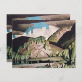 August Algonquin Park Malerei by A J Casson Postkarte (Vorne/Hinten)